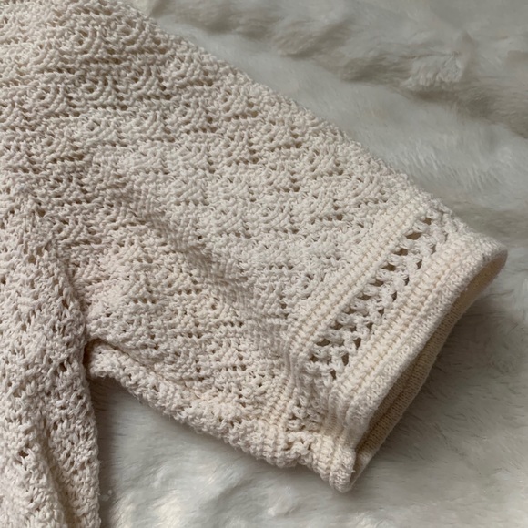 The Loft Petite Crochet Shirt - Picture 4 of 4